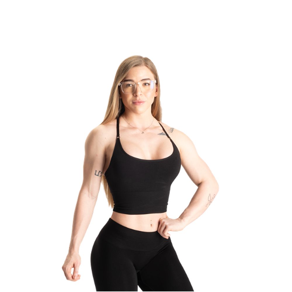 BETTER BODIES - ROCKAWAY BRA - NŐI SPORTMELLTARTÓ - FEKETE BETTER BODIES - ROCKAWAY BRA - NŐI SPORTMELLTARTÓ - FEKETE