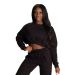 BETTER BODIES - CROP SWEATER - NŐI PULÓVER - FEKETE