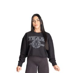 BETTER BODIES - HIGHBRIDGE SWEATER -FEKETE