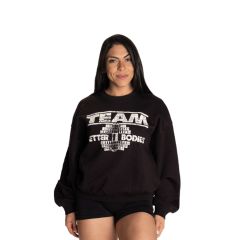 BETTER BODIES - TEAM OVERSIZED SWEATER - NŐI PULÓVER - FEKETE
