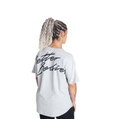 BETTER BODIES - THERMAL OVERSIZED TEE - NŐI PÓLÓ - SZÜRKE