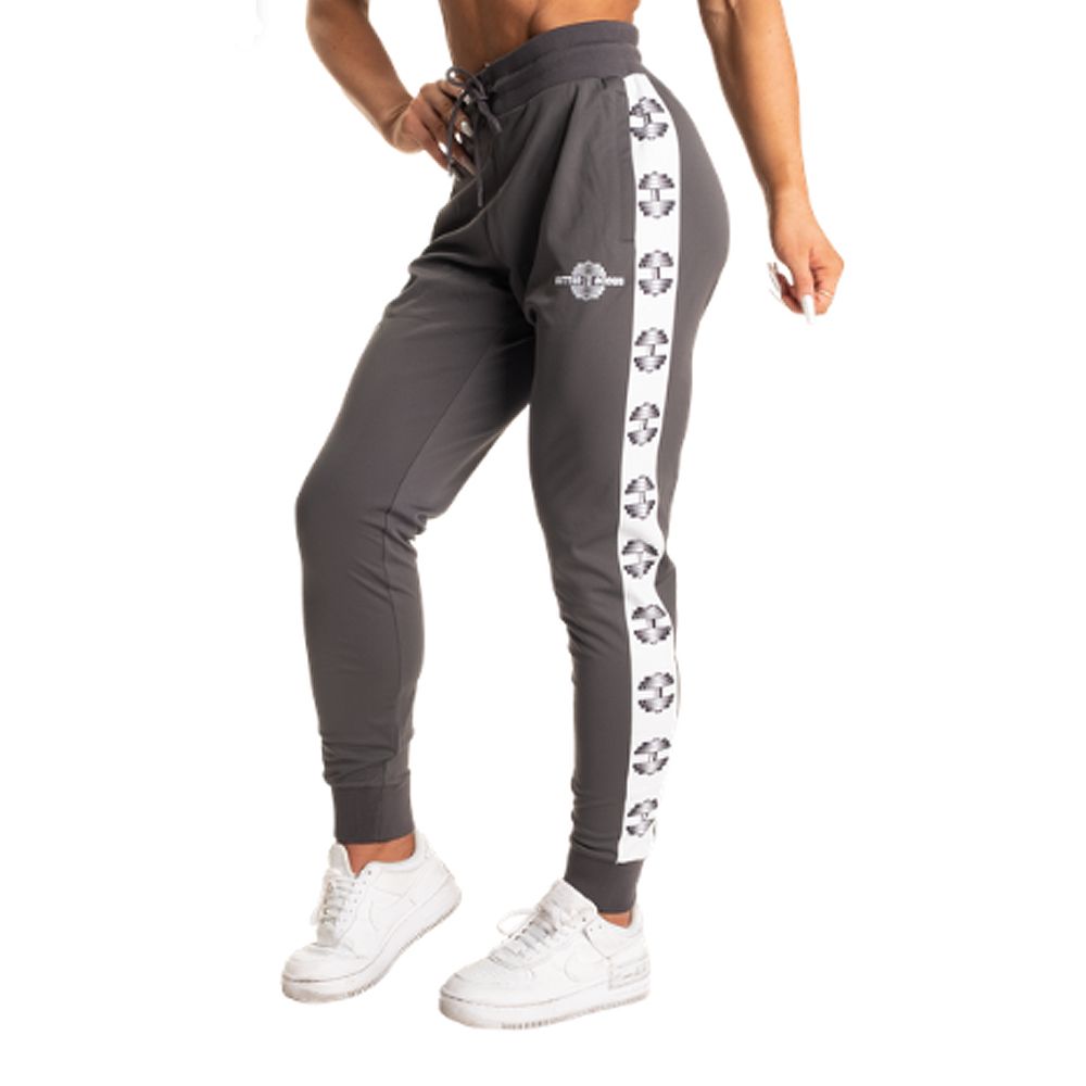 BETTER BODIES - CHELSEA TRACK PANTS - NŐI NADRÁG - SZÜRKE BETTER BODIES - CHELSEA TRACK PANTS - NŐI NADRÁG - SZÜRKE