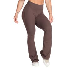 BETTER BODIES - FLARE PANTS - NŐI NADRÁG - BARNA