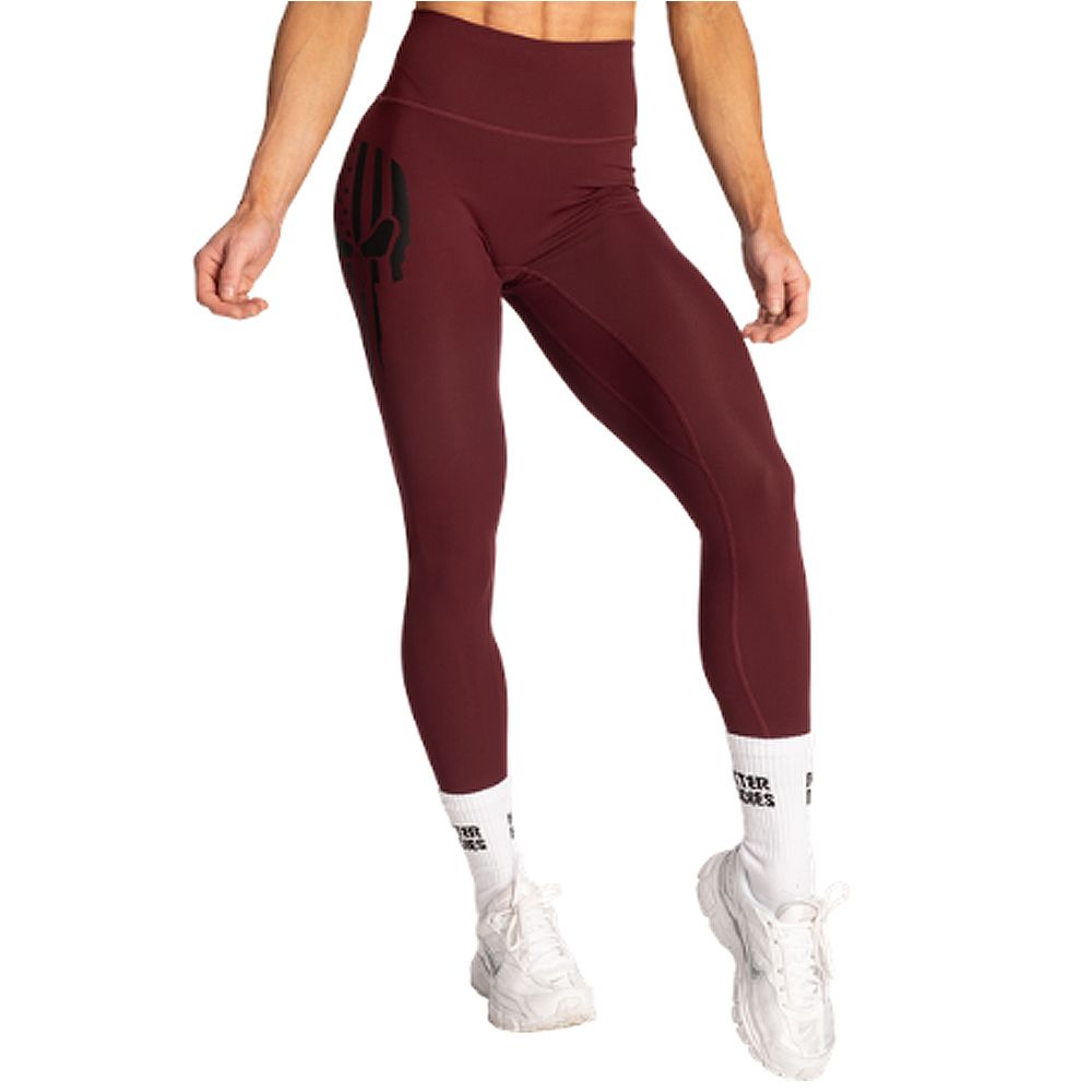 BETTER BODIES - SKULL CORE LEGGINGS - BORDÓ BETTER BODIES - SKULL CORE LEGGINGS - BORDÓ