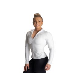 BETTER BODIES - CORE JACKET - NŐI PULÓVER - FEHÉR