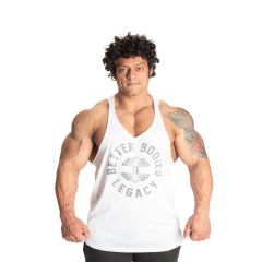 BETTER BODIES - LEGACY ORIGINAL STRINGER - FÉRFI TRIKÓ - FEHÉR/SZÜRKE