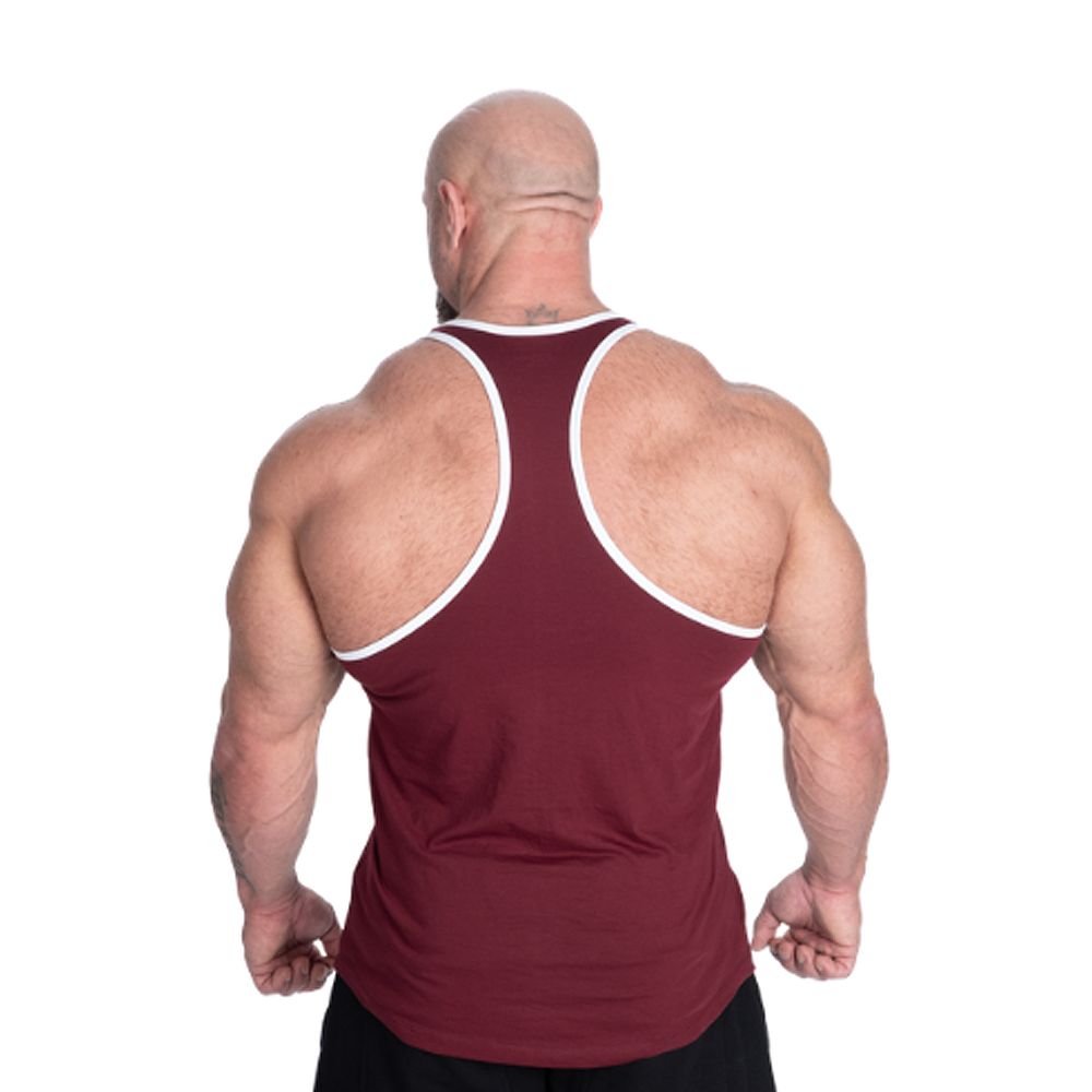 BETTER BODIES - NY ESSENTIAL T-BACK - BORDÓ