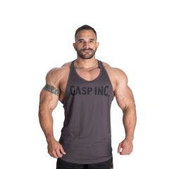 GASP INC - ESSENTIAL T-BACK - EDZŐTRIKÓ - SZÜRKE