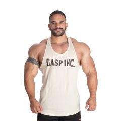 GASP INC - ESSENTIAL T-BACK - EDZŐTRIKÓ -VILÁGOS BÉZS