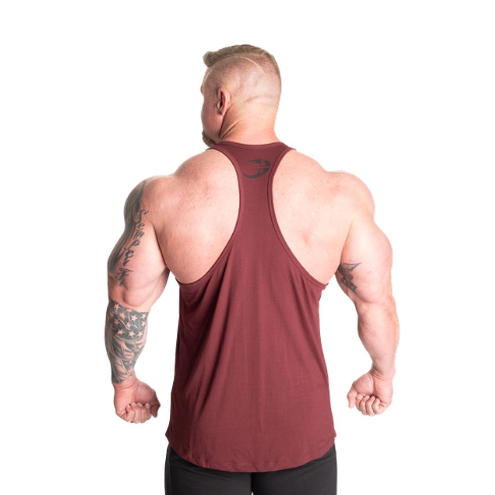 GASP INC - ESSENTIAL T-BACK - EDZŐTRIKÓ - BORDÓ