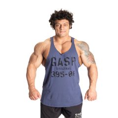 GASP INC - ORIGINAL STRINGER - FÉRFI EDZŐTRIKÓ - KÉK