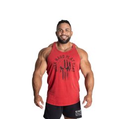 GASP INC - SKULL T-BACK - FÉRFI EDZŐTRIKÓ - CHILI PIROS