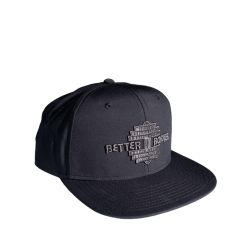 BETTER BODIES - FLATBILL CAP - FÉRFI BASEBALL SAPKA - FEKETE