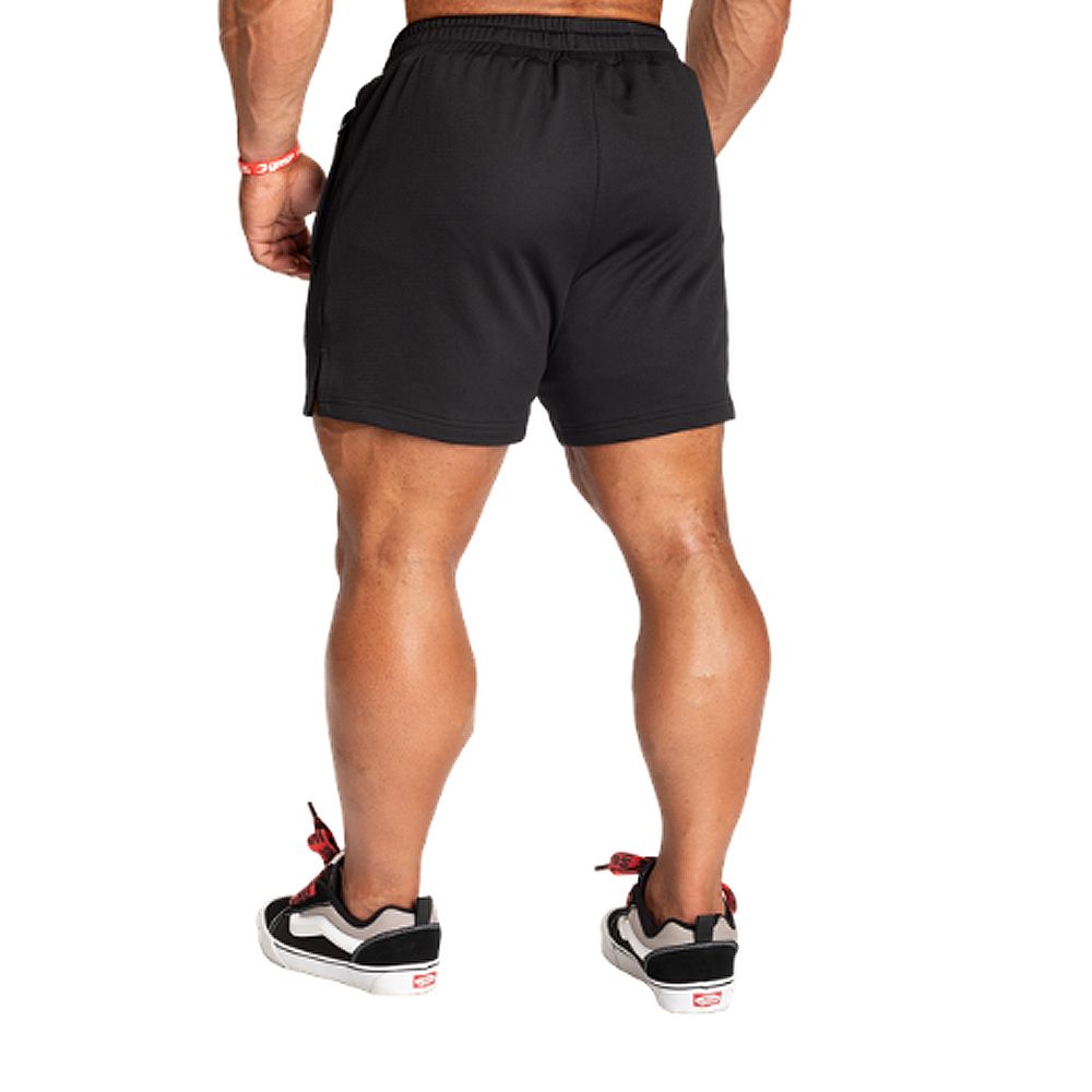 GASP INC - R1 MESH SHORT - FÉRFI RÖVIDNADRÁG - FEKETE/PIROS GASP INC - R1 MESH SHORT - FÉRFI RÖVIDNADRÁG - FEKETE/PIROS