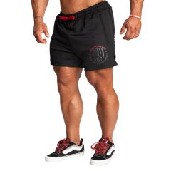 GASP INC - R1 MESH SHORT - FÉRFI RÖVIDNADRÁG - FEKETE/PIROS