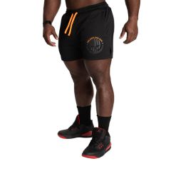 GASP INC - R1 MESH SHORT - FÉRFI RÖVIDNADRÁG - FEKETE/SÁRGA