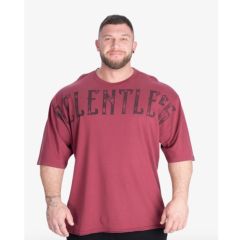 BETTER BODEIS - RELENTLESS IRON TEE - FÉRFI PÓLÓ - MOSOTT BORDÓ