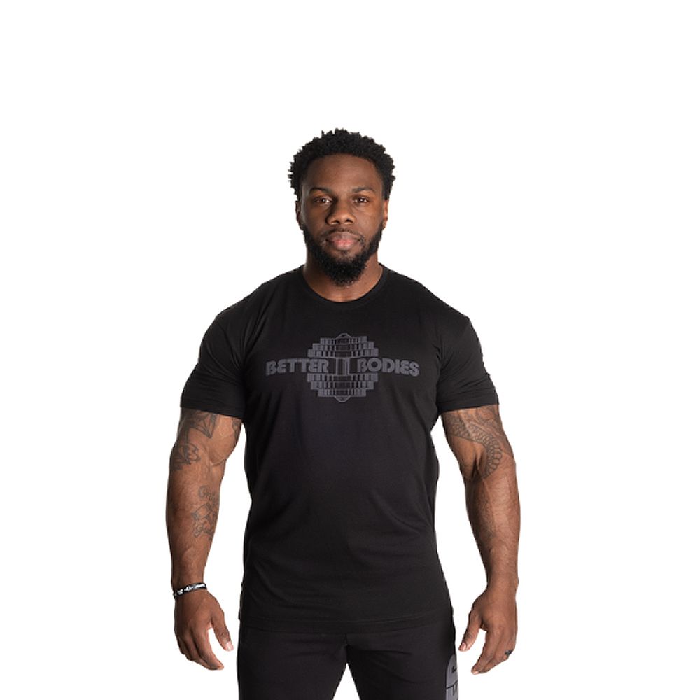 BETTER BODIES - DESTINATION STANDARD TEE - FÉRFI PÓLÓ - FEKETE