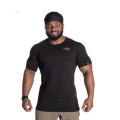 BETTER BODIES - ESSENTIAL TAPERED TEE - FÉRFI PÓLÓ - FEKETE