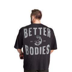 BETTER BODIES - MUSCLE IRON THERMAL TEE - FÉRFI PÓLÓ - FEKETE