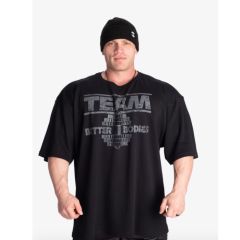 BETTER BODIES - TEAM IRON THERMAL TEE - FÉRFI PÓLÓ - FEKETE