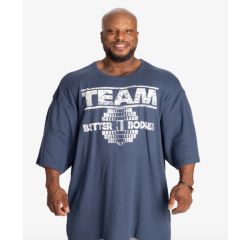 BETTER BODIES - TEAM IRON THERMAL TEE - FÉRFI PÓLÓ - KÉK