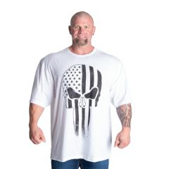 GASP INC  - SKULL DIVISION IRON TEE - FÉRFI PÓLÓ - FEHÉR