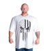 GASP INC  - SKULL DIVISION IRON TEE - FÉRFI PÓLÓ - FEHÉR