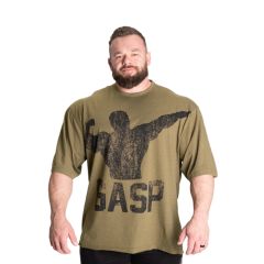GASP INC - ARCHER IRON TEE - FÉRFI PÓLÓ - KATONA ZÖLD