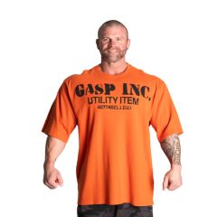 GASP INC - IRON THERMAL TEE - FÉRFI PÓLÓ - NARANCSSÁRGA