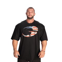 GASP INC - PUMP COVER IRON TEE - FÉRFI PÓLÓ - USA ZÁSZLÓ