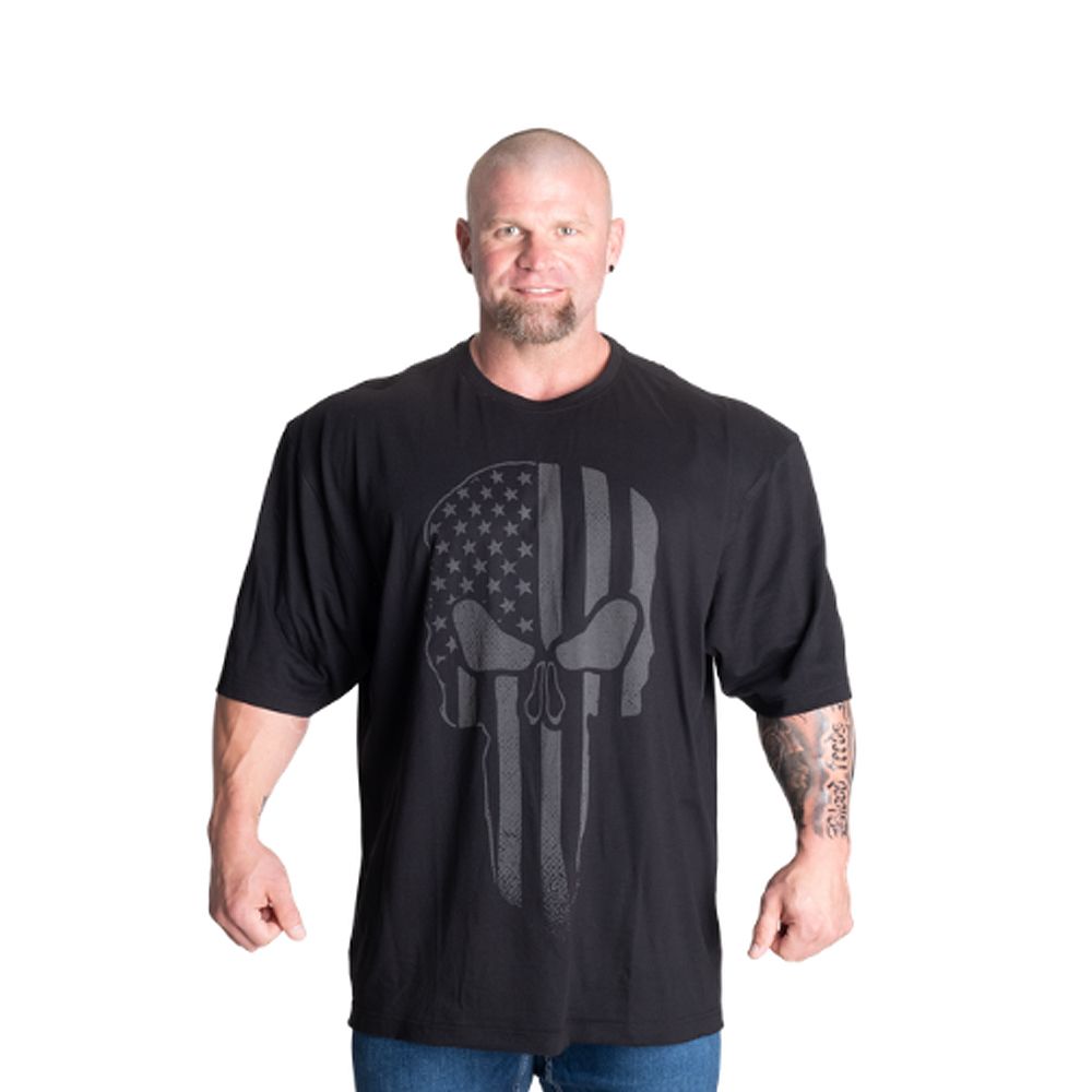 GASP INC - SKULL STANDARD TEE - FÉRFI PÓLÓ - FEKETE GASP INC - SKULL STANDARD TEE - FÉRFI PÓLÓ - FEKETE