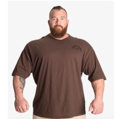 GASP INC - SLUB IRON TEE - FÉRFI PÓLÓ - MOSOTT BARNA