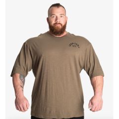 GASP INC - SLUB IRON TEE - FÉRFI PÓLÓ - MOSOTT ZÖLD