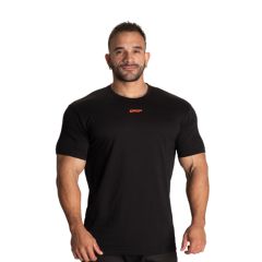 GASP INC - STANDARD TEE - FÉRFI PÓLÓ - FEKETE/NARANCS