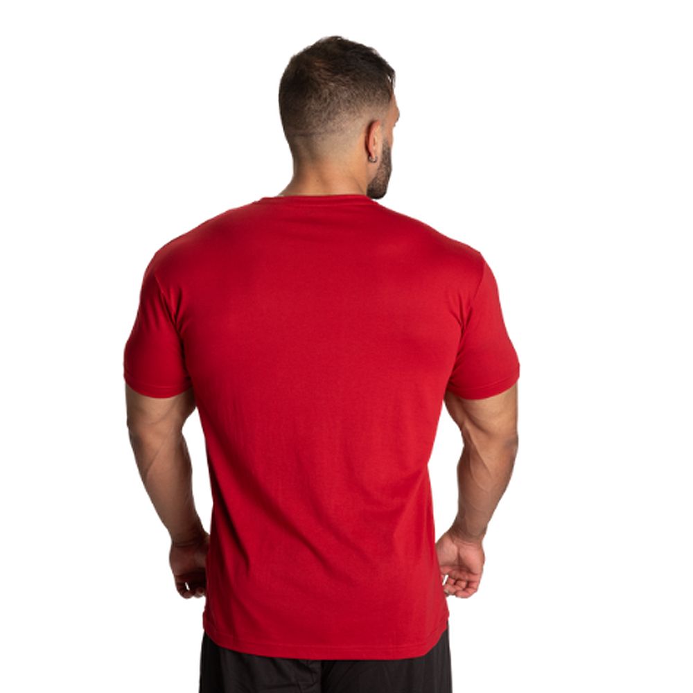 GASP INC - STANDARD TEE - FÉRFI PÓLÓ - CHILI PIROS