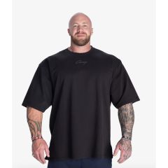 GASP INC - TERRY IRON TEE - FÉRFI PÓLÓ - MOSOTT FEKETE