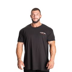 GASP INC - UTILITY STREET TEE - FÉRFI PÓLÓ - MOSOTT FEKETE