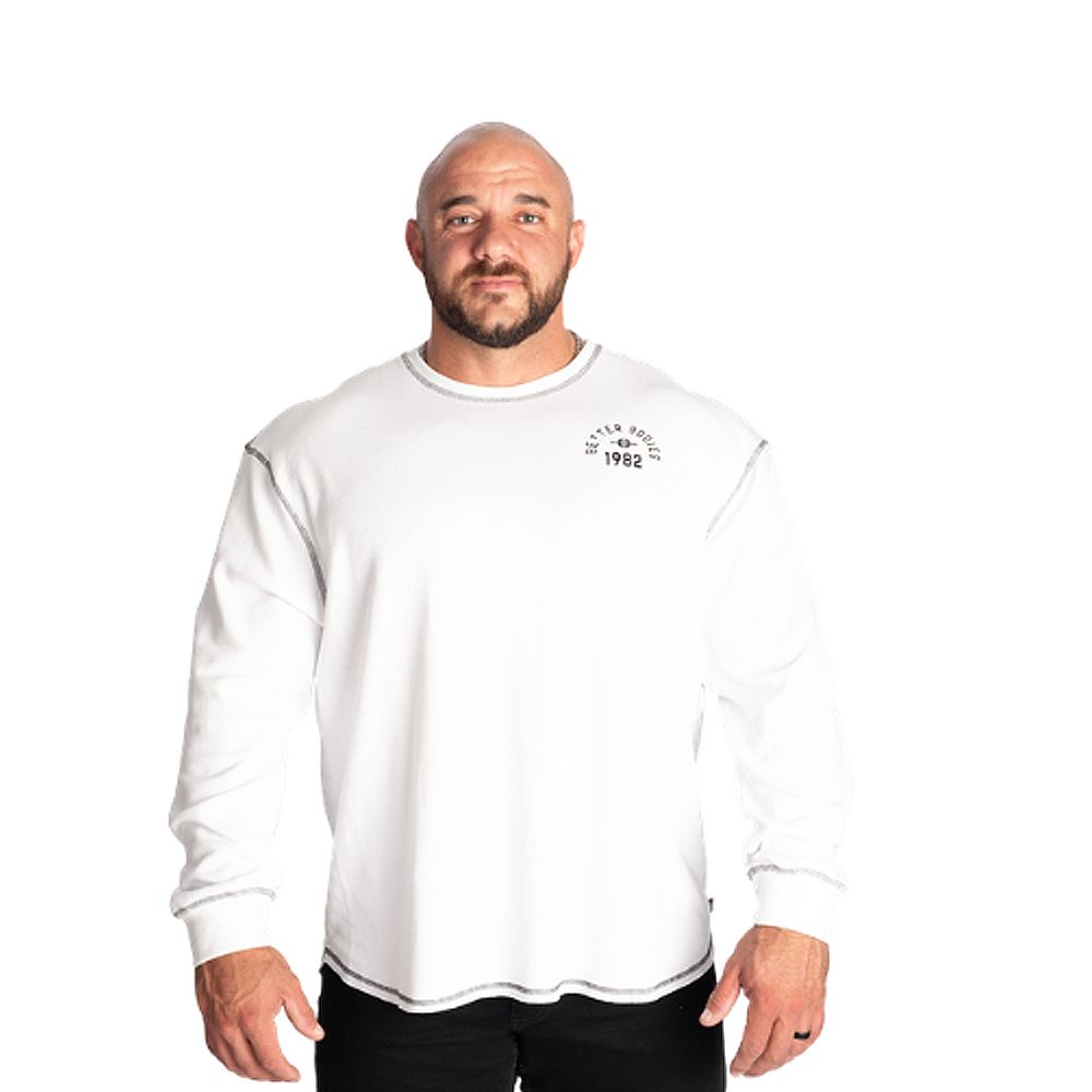 BETTER BODIES - LEGACY THERMAL LS - FÉRFI HOSSZÚ UJJÚ  FELSŐ - FEHÉR