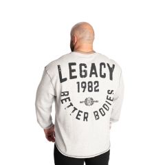 BETTER BODIES - LEGACY THERMAL LS - FÉRFI HOSSZÚ UJJÚ  FELSŐ - SZÜRKE