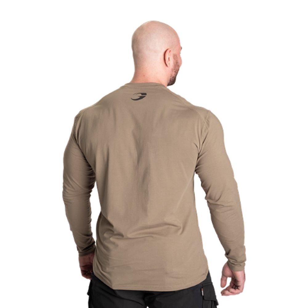 GASP INC - MUSCLE LS - FÉRFI HOSSZÚ UJJÚ FELSŐ - MOSOTT ZÖLD