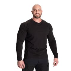 GASP INC - MUSCLE LS - FÉRFI HOSSZÚ UJJÚ FELSŐ - FEKETE