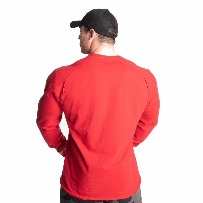 GASP INC - THROWBACK SWEATER - FÉRFI PULÓVER - CHILI PIROS GASP INC - THROWBACK SWEATER - FÉRFI PULÓVER - CHILI PIROS
