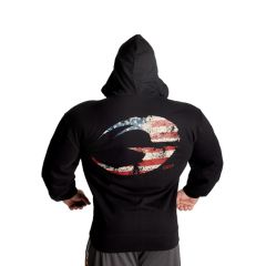 GASP INC - USA CLASSIC HOOD - FÉRFI PULÓVER - USA ZÁSZLÓS