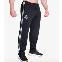 GASP INC - 2 STRIPE ST MESH PANT - FÉRFI HOSSZÚNADRÁG - FEKETE/FEHÉR