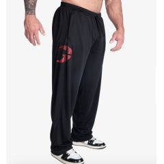 GASP INC - MESH PANTS - FÉRFI HOSSZÚNADRÁG - FEKETE/PIROS