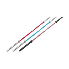 LIVEPRO - HYBRID POWER BAR FOR WOMEN - NŐI OLIMPIAI VERSENYRÚD - 220 CM / 28 MM - RÓZSASZÍN/FEKETE