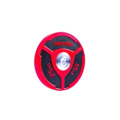 LIVEPRO - URETHANE DOUBLE COLORED ELITE BUMPER PLATE - SÚLYTÁRCSA - 25 KG