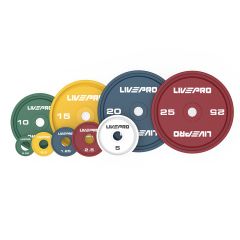 LIVEPRO - POWELIFTING COMPETITION PLATE - SÚLYTÁRCSA - 0.5 KG