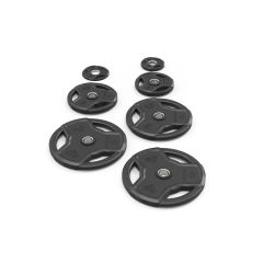 LIVEPRO - RUBBER GRIP PLATE - GUMÍROZOTT SÚLYTÁRCSA - 20 KG